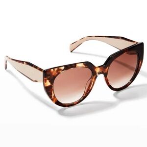 NWT Authentic Prada Tortoise Sunglasses PR14WS